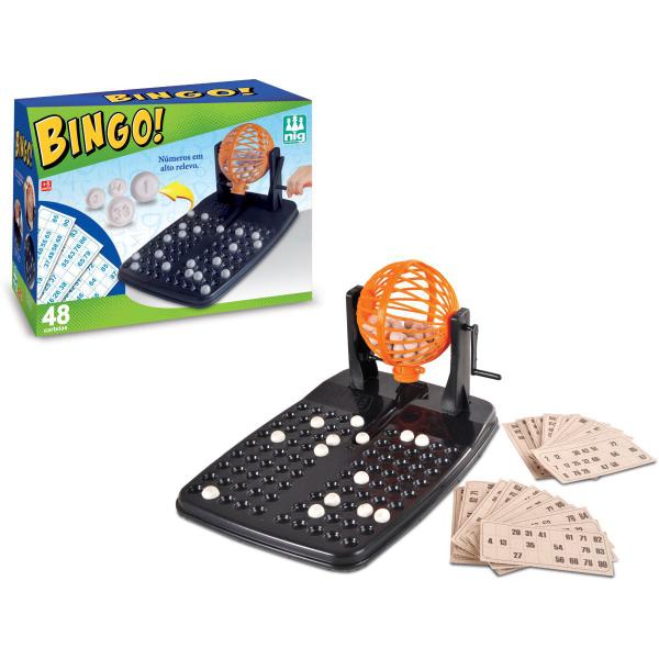 Jogo de Bingo 48 Cartelas - Brinquedos Nig