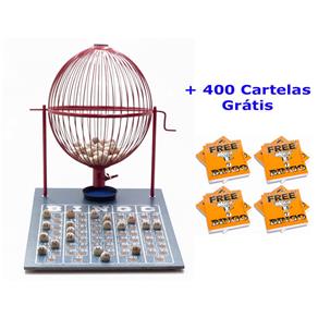 Jogo de Bingo 75 Bolas Grande Nº3 com 400 Cartelas IV