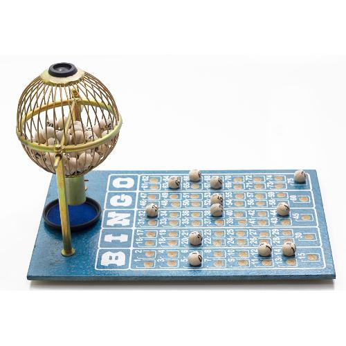 Jogo de Bingo 75 Bolas Pequeno Nº1 com 400 Cartelas Iza