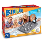 Jogo De Bingo Bingão C/ 100 Cartelas E Globo Giratório - Nig