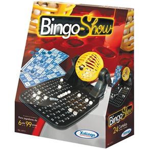 Jogo de Bingo Bingo Show C/24 Cartelas Xalingo