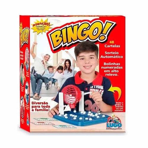 Tudo sobre 'Jogo de Bingo Completo com 48 Cartelas Lugo Brinquedos'
