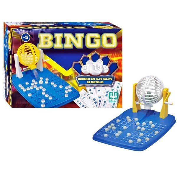 Jogo de Bingo NIG Brinquedos 1000