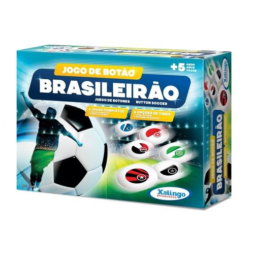 Jogo de Botao Brasileirao com 4 Jogos Completos Xalingo