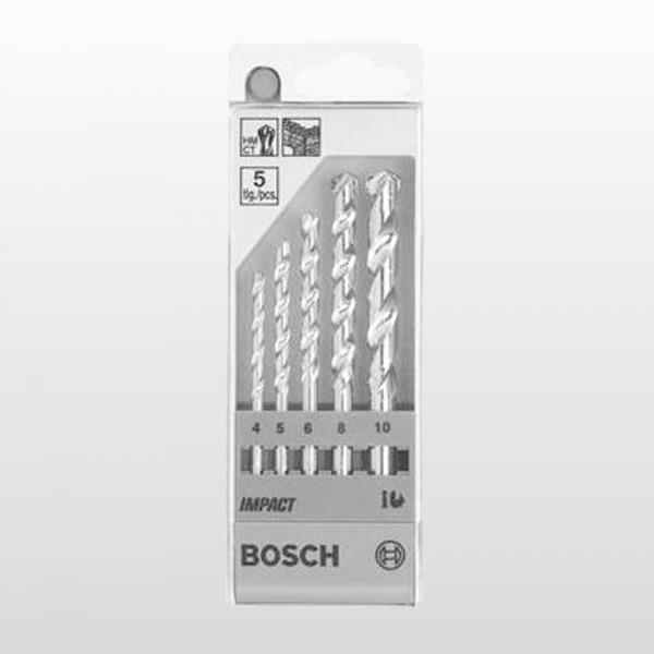 Jogo de Brocas Bosch Concreto 5 Peças