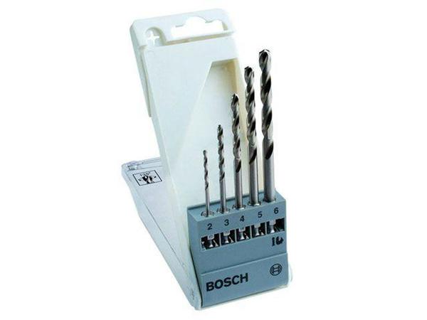 Jogo de Brocas para Metal Bosch 5 Peças - de 2 à 6MM 2608595517
