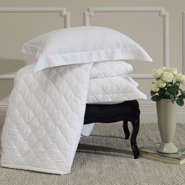 Jogo de Cama Queen 300 Fios Karsten Elegance Gracia Branco