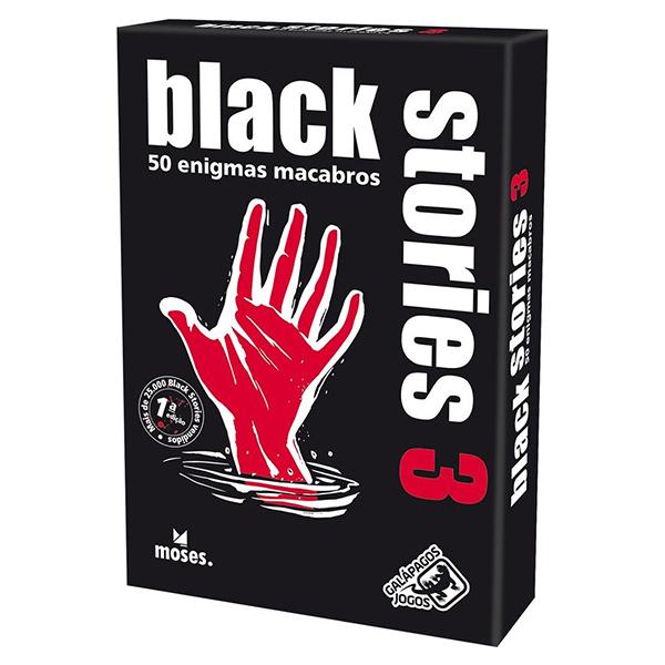 Jogo de Cartas Black Stories 3 BLK003 - Galápágos Jogos - Galápagos Jogos