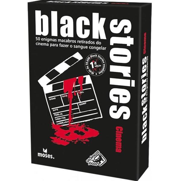 Jogo de Cartas - Black Stories - Cinema - Galápagos