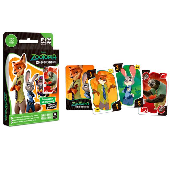 Jogo de Cartas - Dorminhoco - Disney Zootopia - Copag