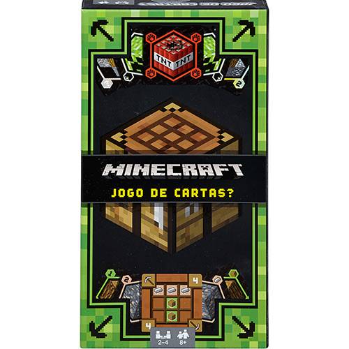 Jogo de Cartas Minecraft - Mattel