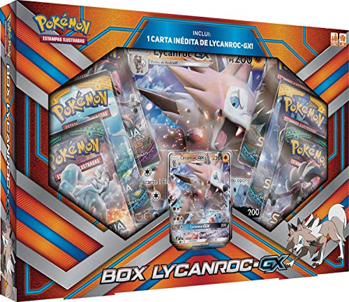 Jogo de Cartas Pokémon Box Lycanroc Copag