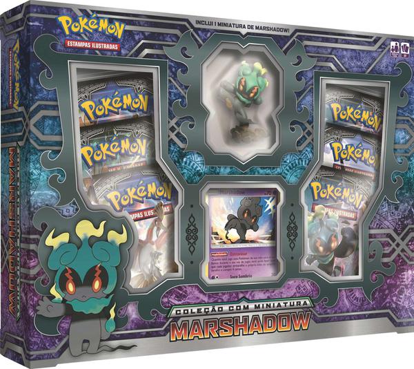 Jogo de Cartas Pokemon BOX Marshadow - Copag