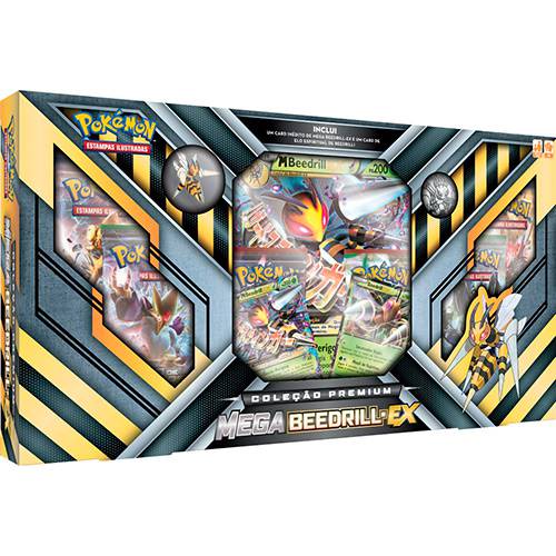 Jogo de Cartas Pokémon Box Mega Beedrill - Copag