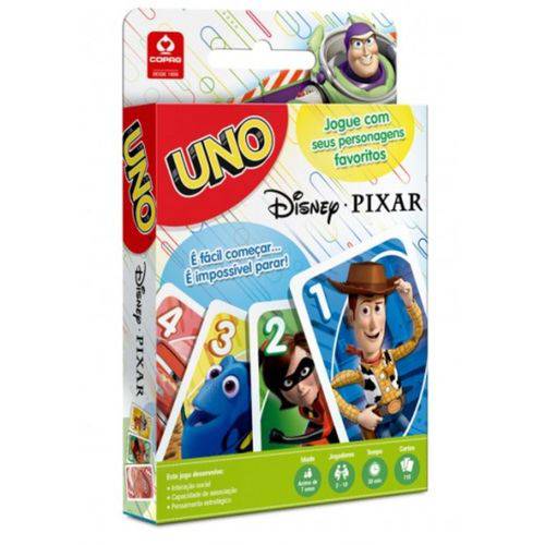 Jogo Uno Disney Pixar - Copag