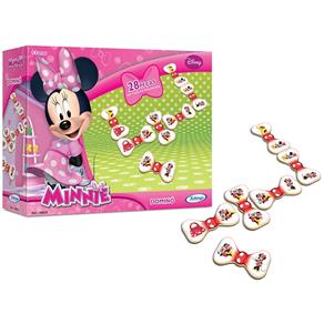 Jogo de Dominó Minnie da Disney com 28 Peças - Xalingo