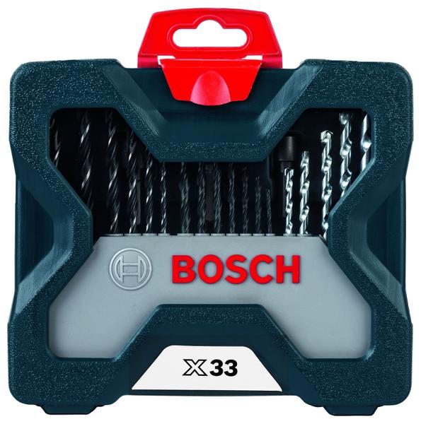 Jogo de Ferramentas Bosch Kit X Line 33 Peças