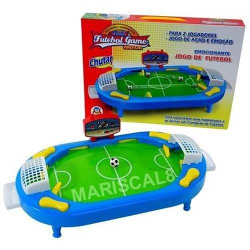 Tudo sobre 'Jogo de Futebol Mini Mesa Game Kit Campo Bolinha Placar - Brk8 2106'