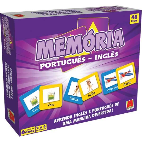 Jogo de Memória Português - Inglês