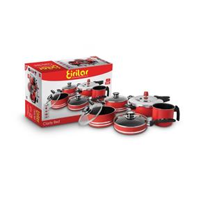 Jogo de Panela Clarity Red 5 Pcs Eirilar - VERMELHO