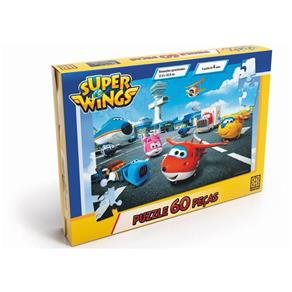 Jogo de Quebra-Cabeça - 60 Peças - Super Wings - Grow