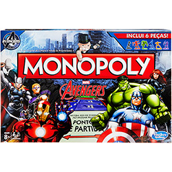 Jogo de Tabuleiro Hasbro Monopoly Avengers