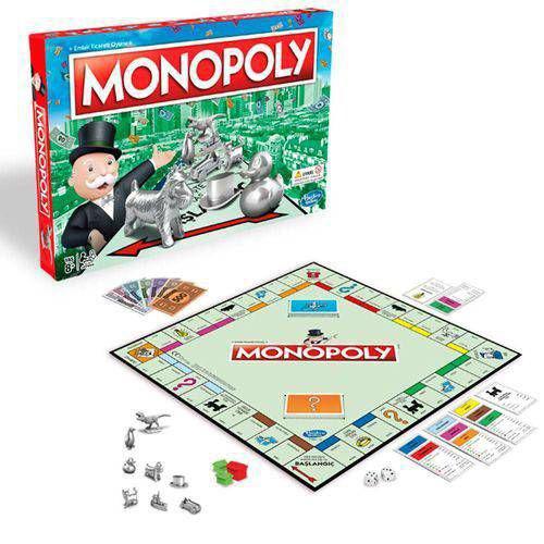Jogo de Tabuleiro Monopoly Clássico Hasbro