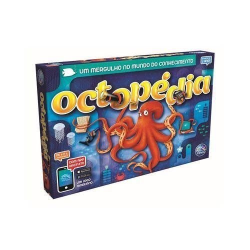 Jogo de Tabuleiro Octopédia com App Pais e Filhos 7280