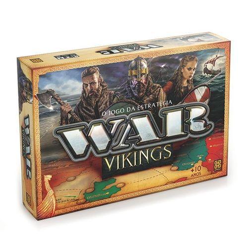 Jogo de Tabuleiro War Vikings o Jogo da Estratégia - Grow