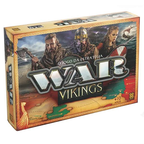 Jogo de Tabuleiro War Vikings o Jogo da Estrategia - Grow