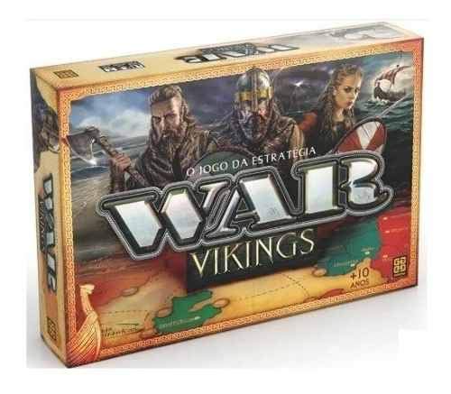 Jogo de Tabuleiro War Vikings o Jogo da Estrategia - Grow
