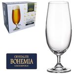 Jogo de Taca de Cristal para Cerveja com 6 Unidades Gastro Bohemia 380ml