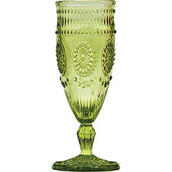 Jogo de Taças para Champagne Aubusson Verde 120ml 6 Peças - Rojemac