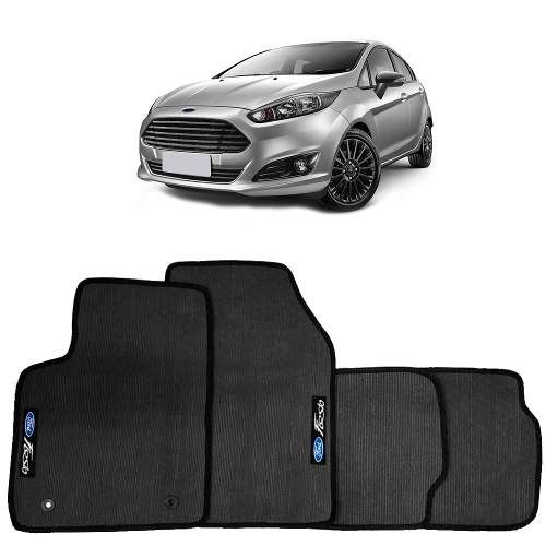 Jogo de Tapete Ford New Fiesta 2013 2014 2015 2016 Borracha