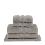 Jogo de toalhas de banho buddemeyer 5 peças algodão egípcio bege 3144