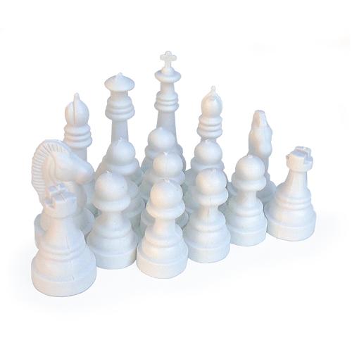Tudo sobre 'Jogo de Xadrez e Damas Escolar Estojo em Mdf e Peças Plásticas 26x26cm'