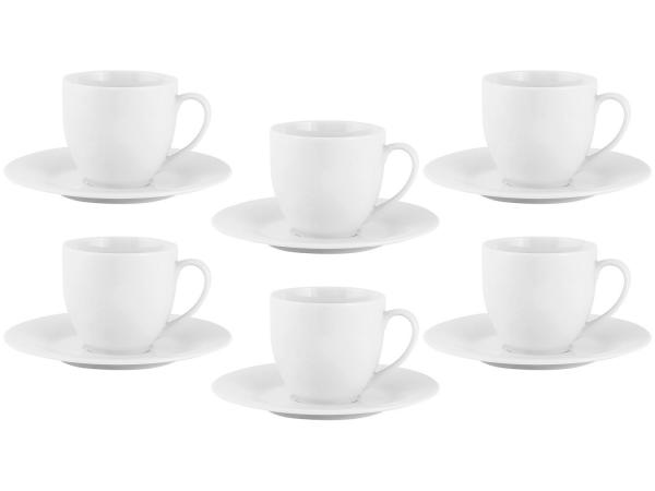Tudo sobre 'Jogo de Xícaras de Chá Porcelana 6 Peças - Casamiga EGC100/CH'