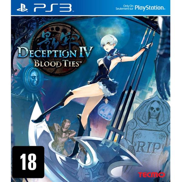 Jogo Deception IV: Blood Ties - PS3 - Sony PS3