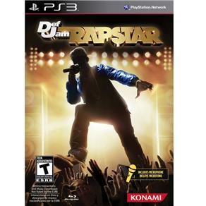 Jogo Def Jam Rapstar com Microfone - PS3