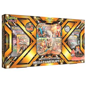Jogo Deluxe - Box Pokémon - Mega Camerupt-EX - Copag