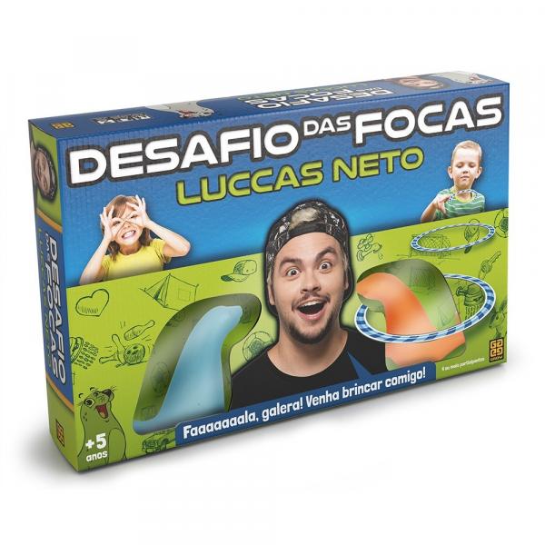 Jogo Desafio das Focas do Luccas Neto - Grow