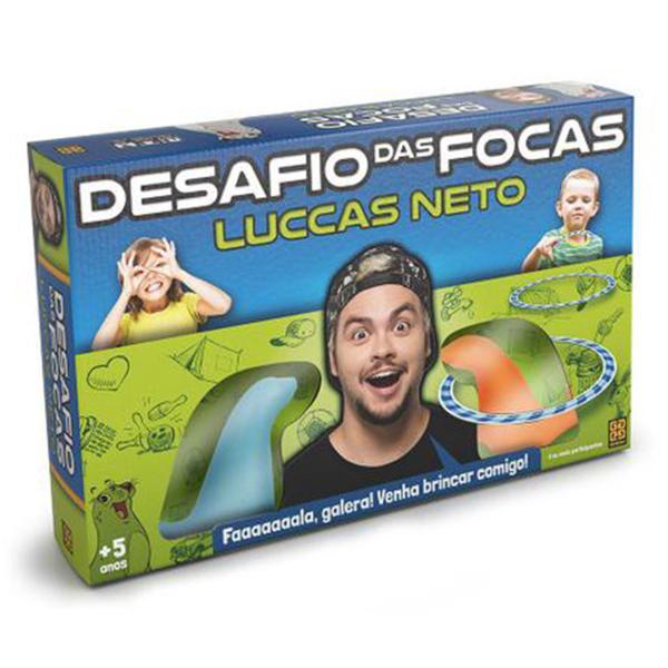 Jogo Desafio das Focas - Luccas Neto 03639 - Grow