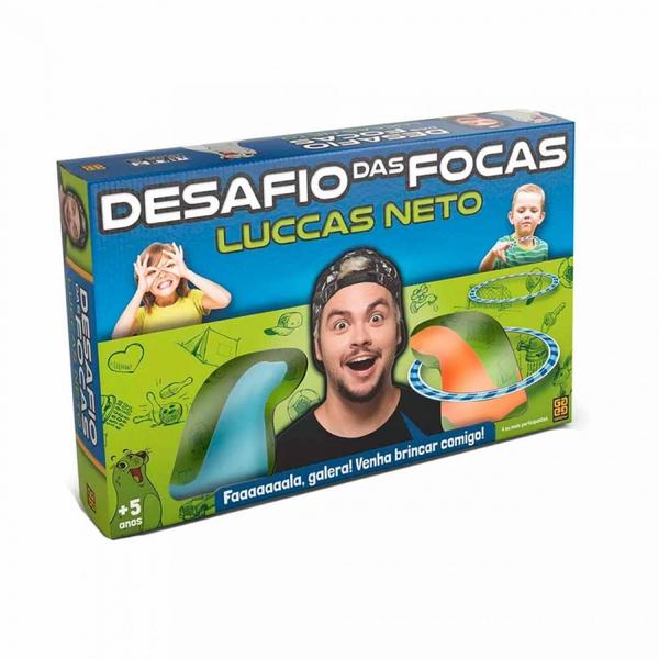 Jogo Desafio das Focas Luccas Neto, Grow, 03639 Grow