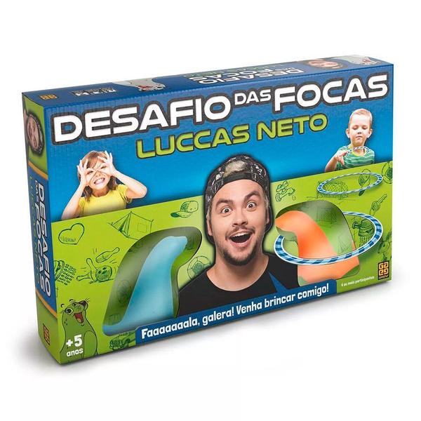 Jogo Desafio das Focas Luccas Neto Grow - 03639