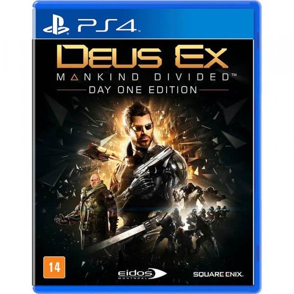 Jogo - Deus Ex: Mankind Divided - PS4 - Square-enix