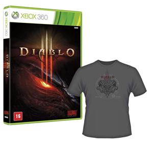 Jogo Diablo III + Camiseta - Xbox 360