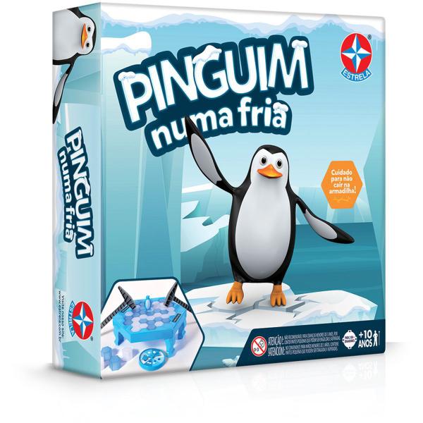 Jogo Diverso Pinguim Numa Fria Estrela