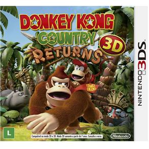 Jogo Donkey Kong: Country Returns 3D - 3DS