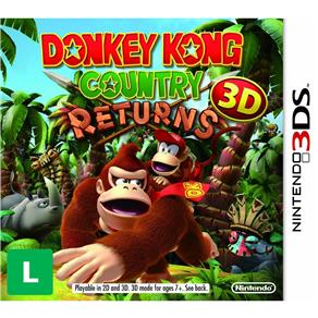 Jogo Donkey Kong: Country Returns - 3DS