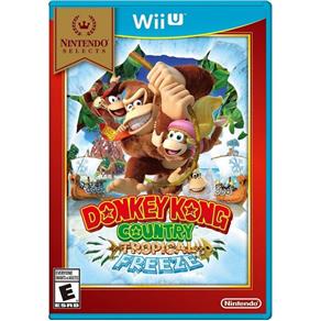 Jogo- Donkey Kong Country Tropical Freeze - Wii U
